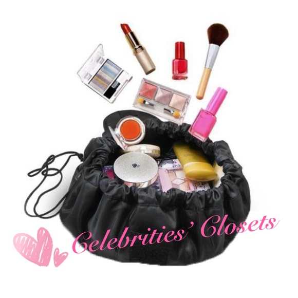 NEW PullUp MakeupSkincare Travel Big Nylon Pouch